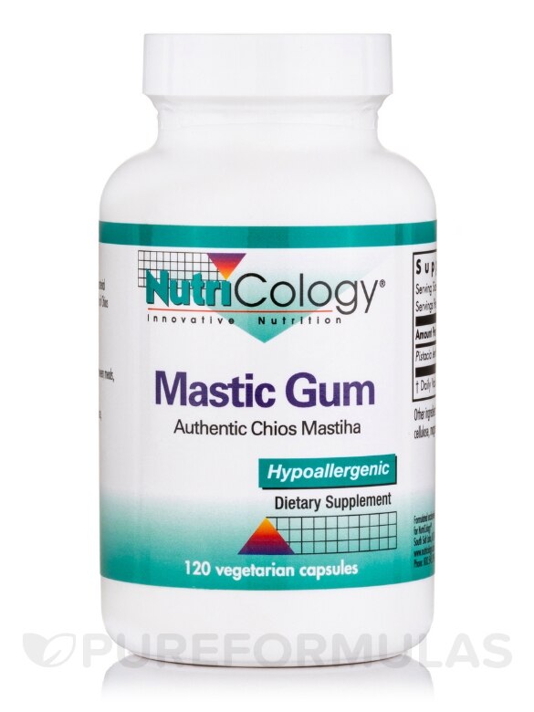 Mastic Gum - 120 Vegetarian Capsules