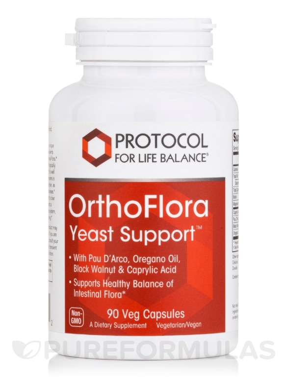 OrthoFlora Yeast Support™ - 90 Veg Capsules