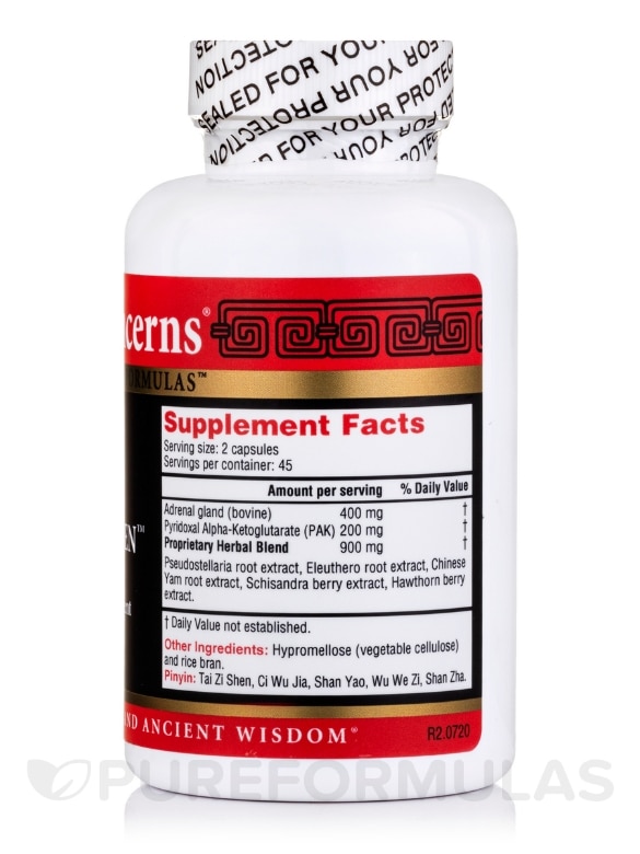 Adrenosen™ (Adrenal Herbal Supplement) - 90 Capsules - Alternate View 1