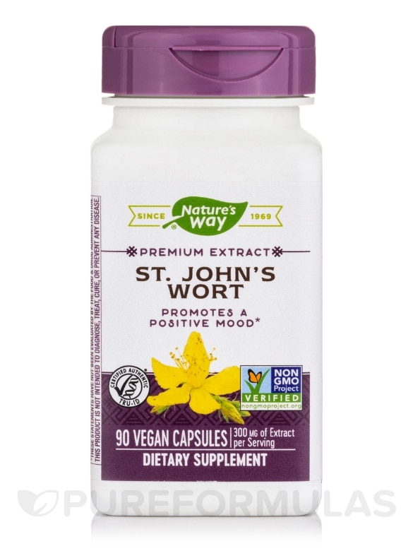 St. John's Wort Standardized - 90 Vegan Capsules