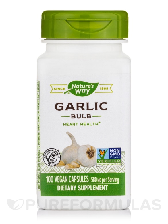 Garlic Bulb - 100 Vegan Capsules