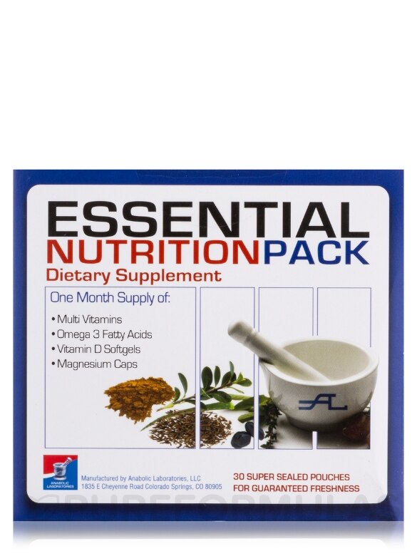 Essential Nutrition Pack - 30 Day Supply - Alternate View 3