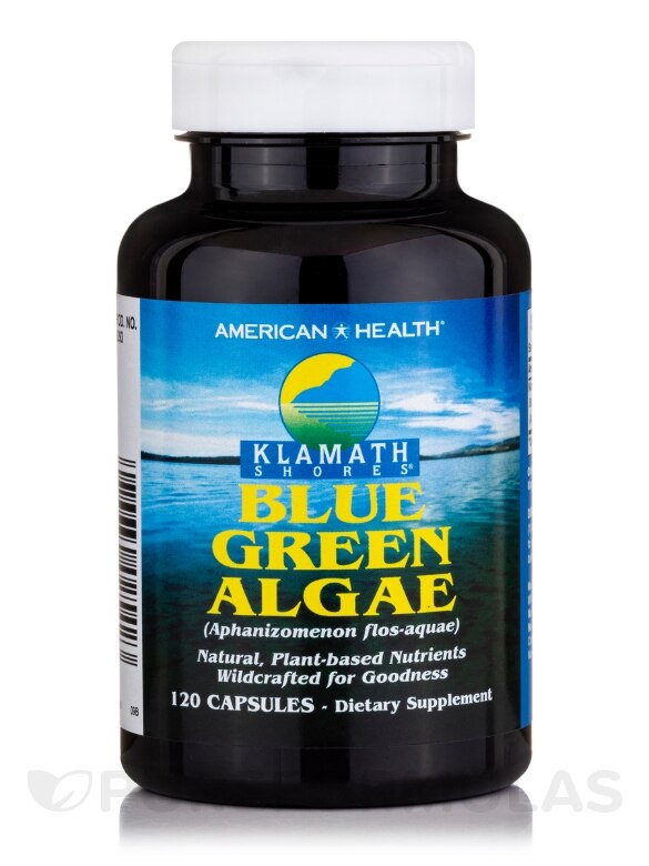 Klamath Shores® Blue Green Algae 500 mg - 120 Capsules