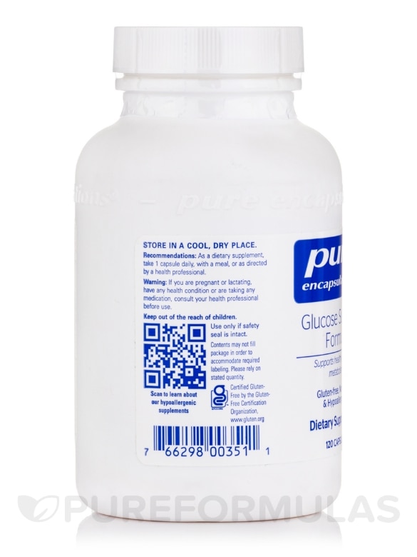 Glucose Support Formula - 120 Capsules - Alternate View 4