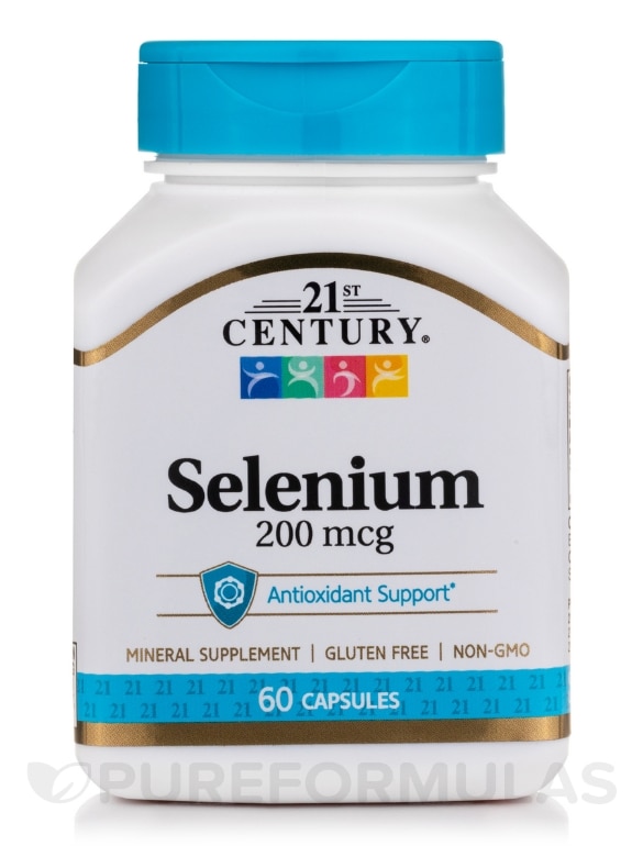 Selenium 200 mcg - 60 Capsules