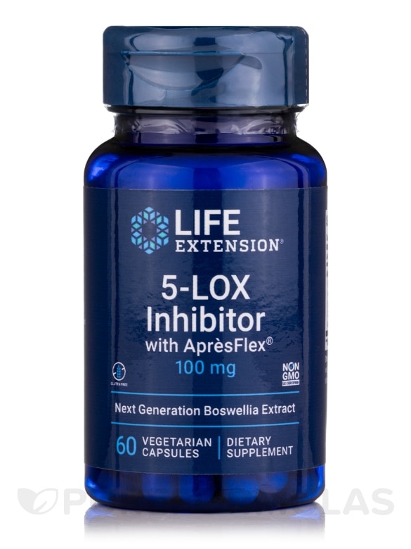 5-LOX Inhibitor with ApresFlex 100 mg - 60 Vegetarian Capsules