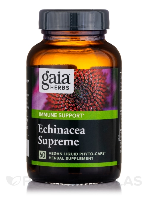 Echinacea Supreme - 60 Vegan Liquid Phyto-Caps® - Alternate View 2