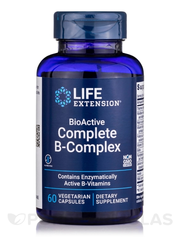 BioActive Complete B-Complex - 60 Vegetarian Capsules