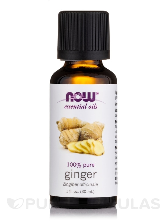 NOW® Essential Oils - Ginger Oil - 1 fl. oz (30 ml)