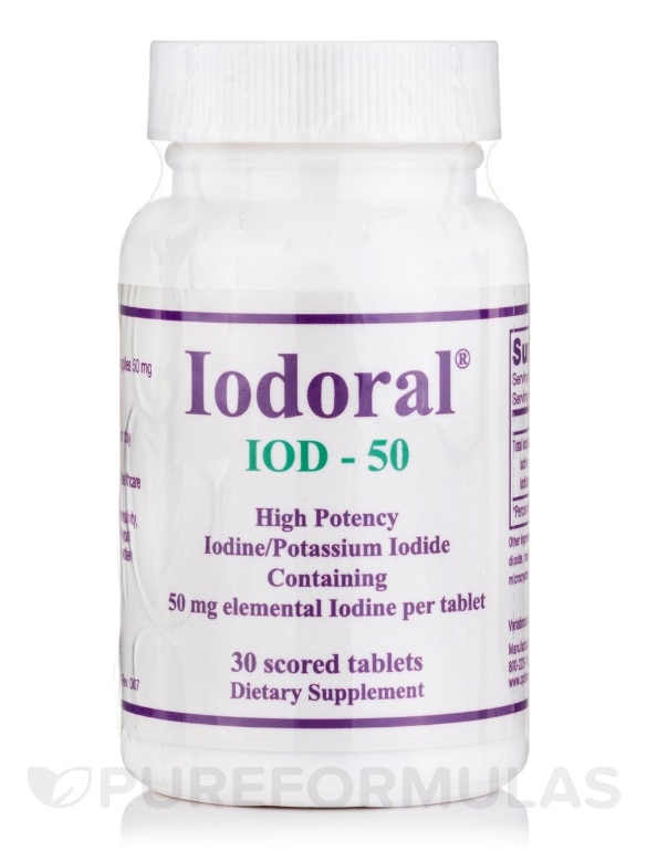 Iodoral IOD-50 - 30 Tablets