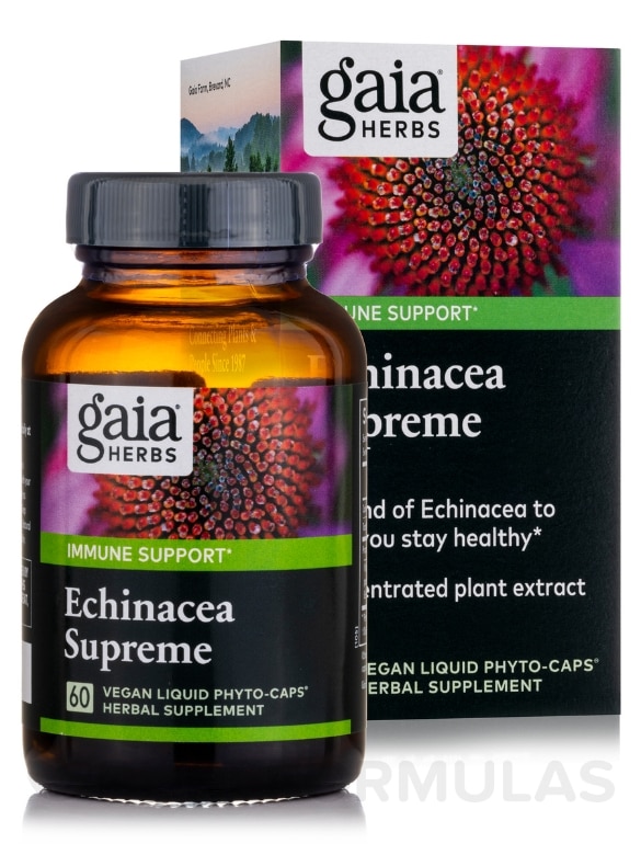 Echinacea Supreme - 60 Vegan Liquid Phyto-Caps® - Alternate View 1