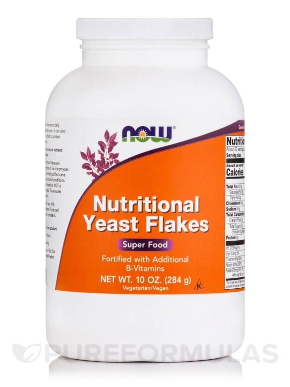 Nutritional Yeast Flakes - 10 oz (284 Grams)