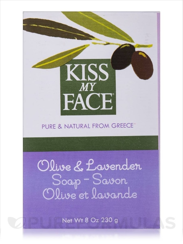 Olive & Lavender Soap Bar - 8 oz (230 Grams) - Alternate View 1