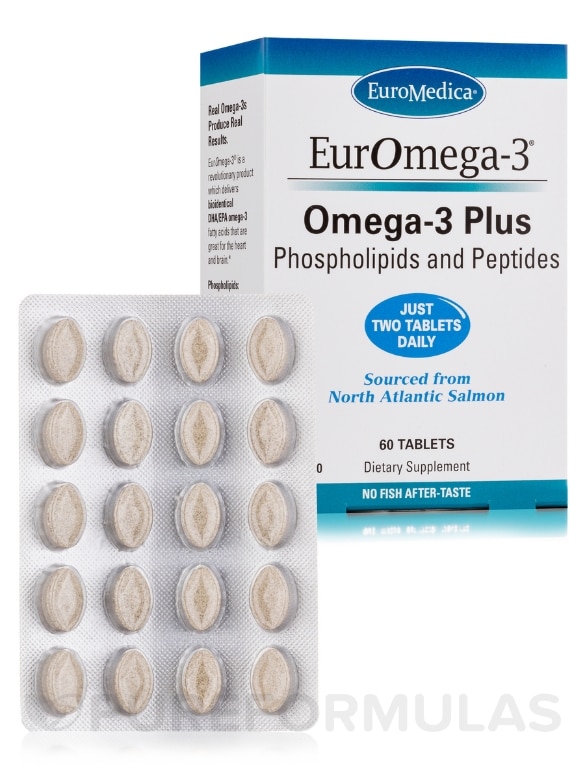 EurOmega-3® Omega-3 Plus - 60 Tablets - Alternate View 1