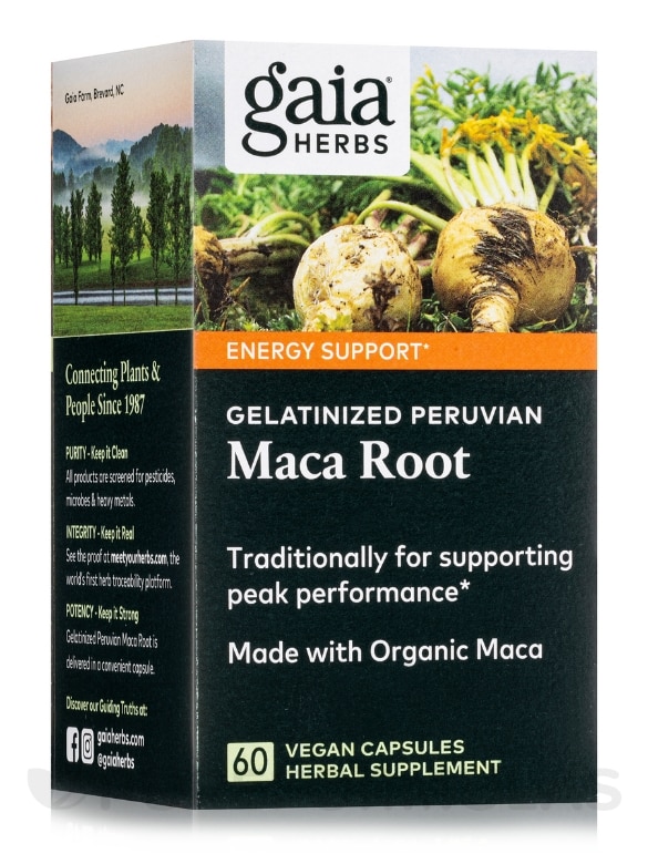 Maca Root - 60 Vegan Capsules