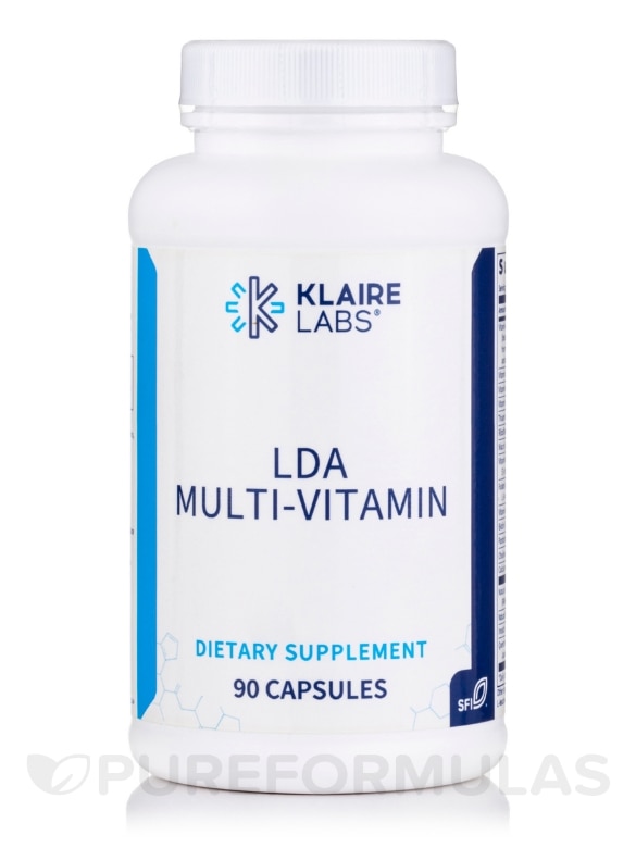 LDA Multi-Vitamin - 90 Vegetarian Capsules
