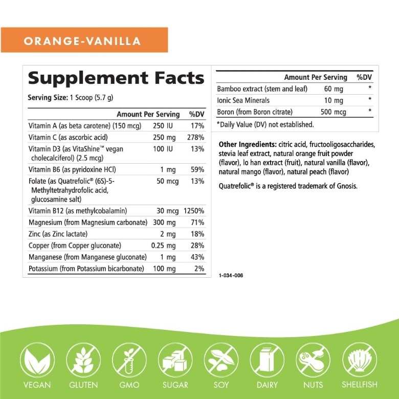  Orange-Vanilla Flavor - 12.06 oz (342 Grams)
