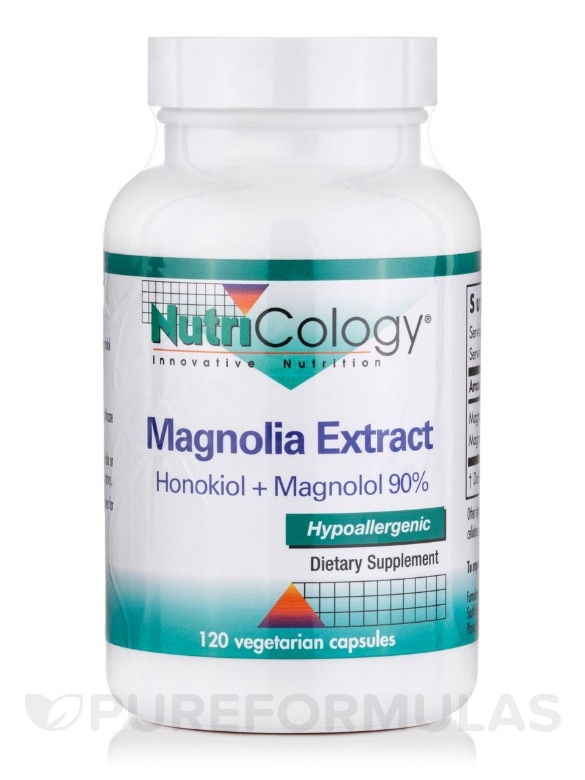 Magnolia Extract - 120 Vegetarian Capsules