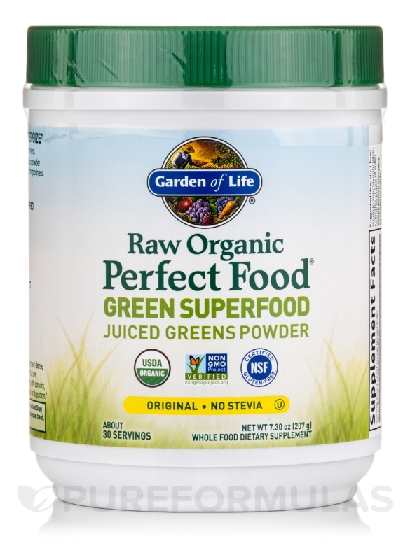 Raw Organic Perfect Food® Green Superfood Juiced Greens Powder
