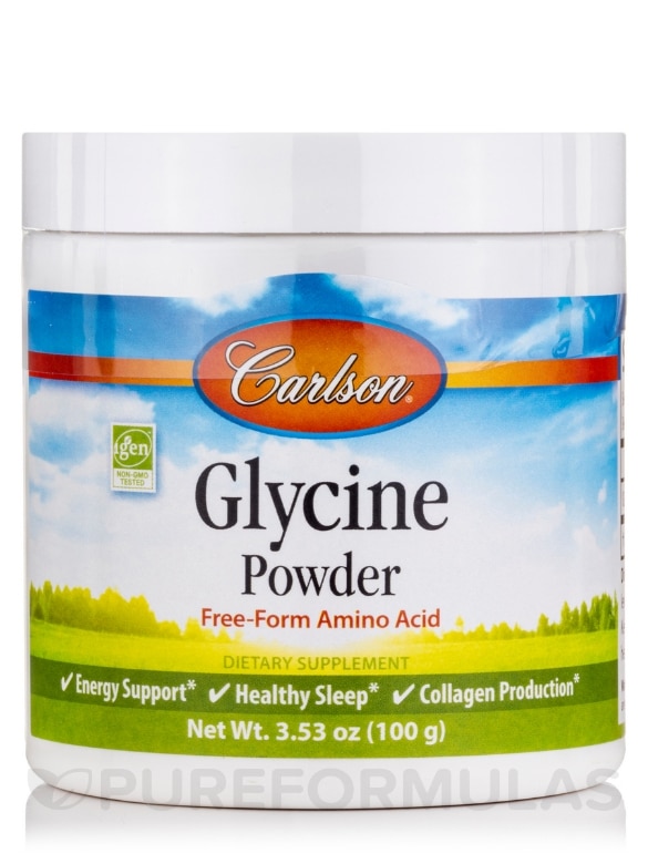 Glycine Powder - 3.53 oz (100 Grams)