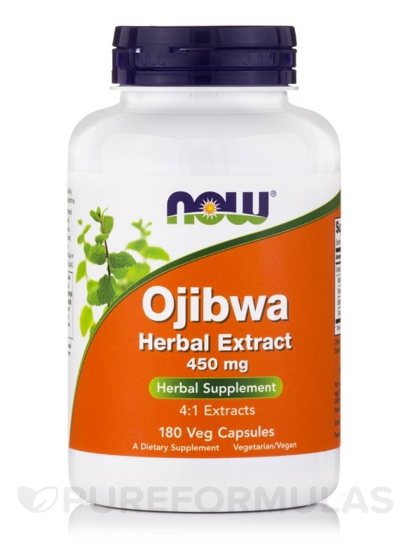 Ojibwa Herbal Extract 450 mg - 180 Veg Capsules