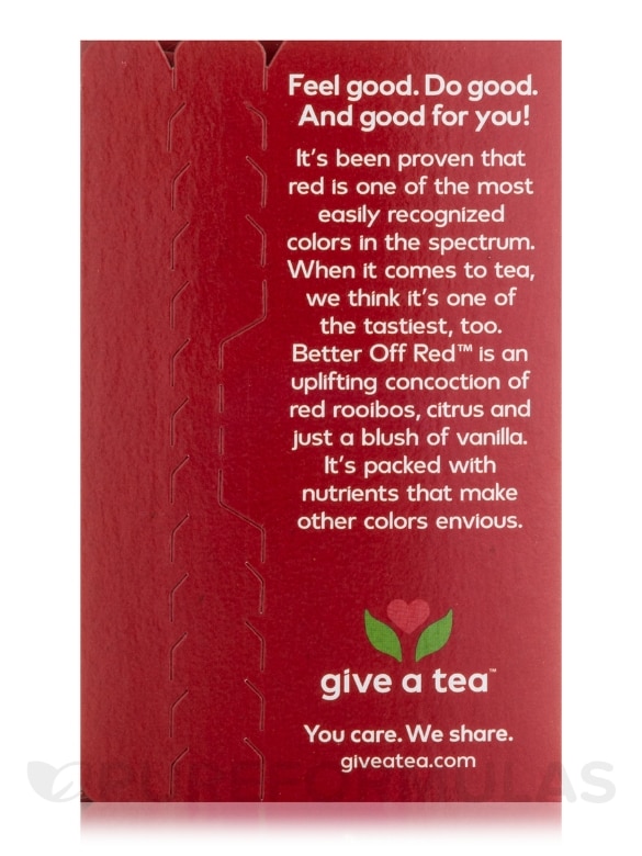 NOW® Real Tea - Better Off Red Tea - 24 Tea Bags - Alternate View 4