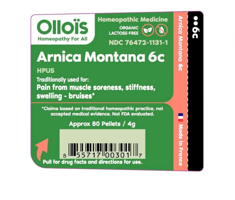  Lactose-Free Arnica Montana 6c - 80 Pellets