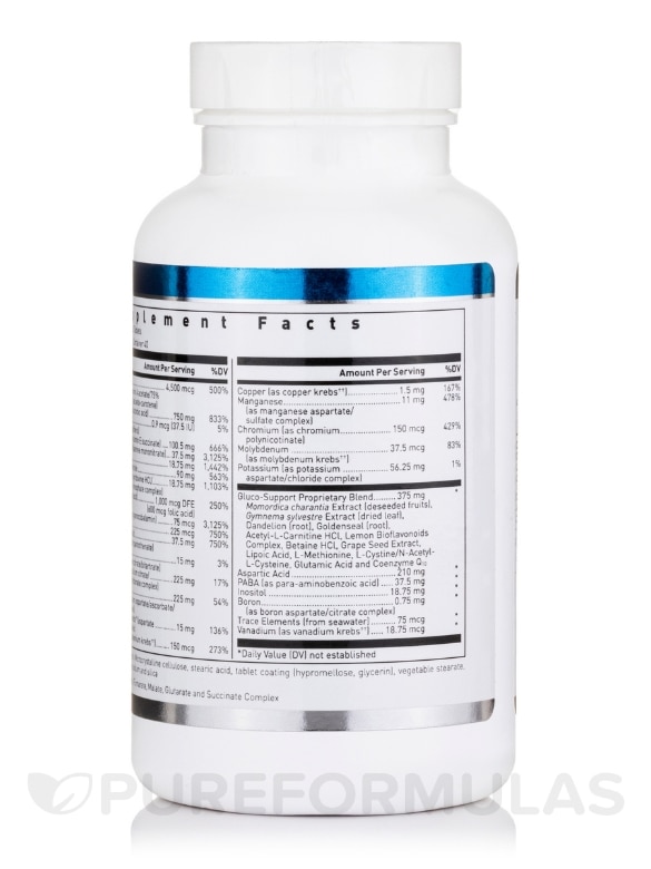 Gluco-Support Formula™ - 120 Tablets - Alternate View 2