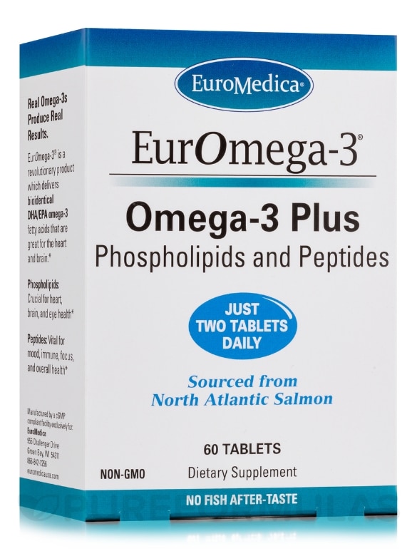 EurOmega-3® Omega-3 Plus - 60 Tablets