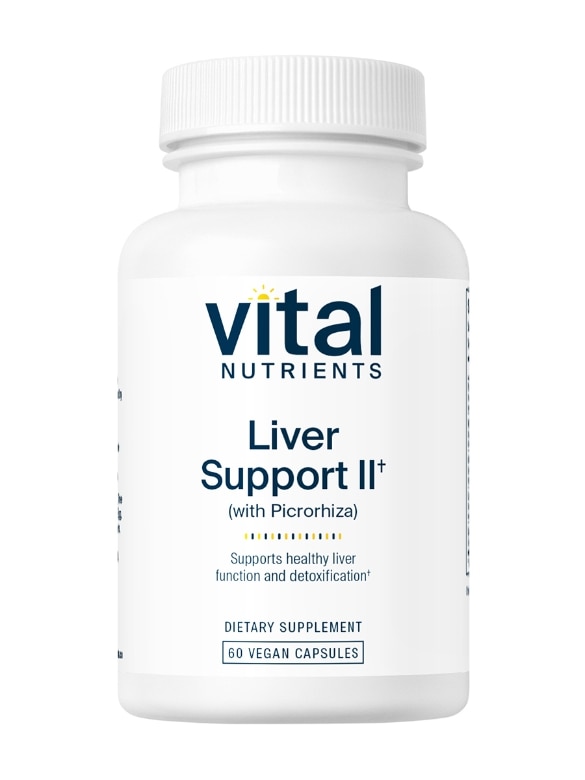 Liver Support II with Picrorhiza - 60 Vegetarian Capsules