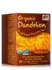 NOW® Real Tea - Organic Dandelion Cleansing Herbal Tea - 24 Tea Bags