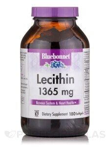 Lecithin 1365 mg - Bluebonnet Nutrition | PureFormulas
