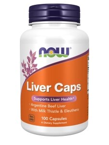 Liver Caps - 100 Capsules - NOW | PureFormulas
