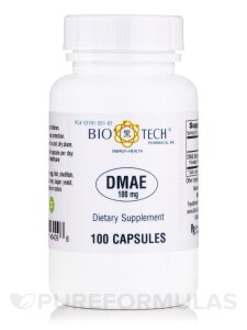 DMAE 100 mg - 100 Capsules - Bio-Tech Pharmacal | PureFormulas