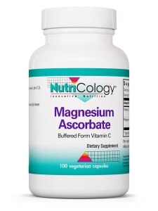 Magnesium Ascorbate (Buffered Form Vitamin C) - 100 Vegetarian Capsules ...