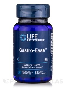 Gastro-Ease - 60 Vegetarian Capsules - Life Extension | PureFormulas