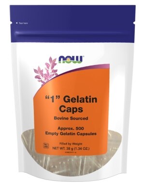 '1' Gelatin Caps by NOW