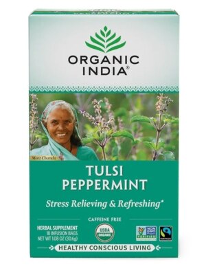 Tulsi Peppermint Tea by Organic India