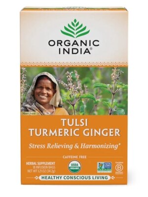 Tulsi Turmeric Ginger Infusion by Organic India