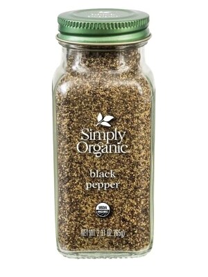 Black Pepper Medium Grind by Simply Organic