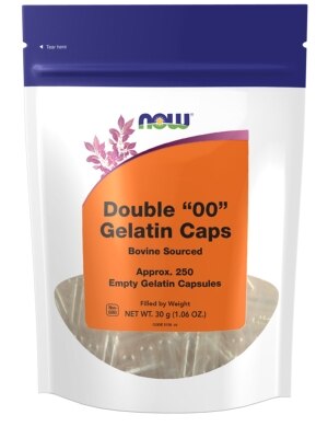 Double '00' Gelatin Caps by NOW