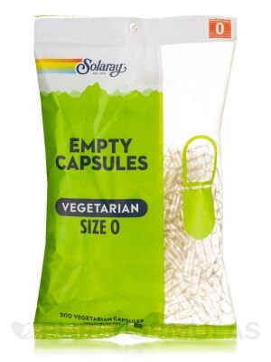 Empty Capsule Size 0 by Solaray