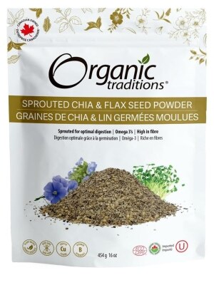 Sprouted Flax Seed Powder by Organic Traditions