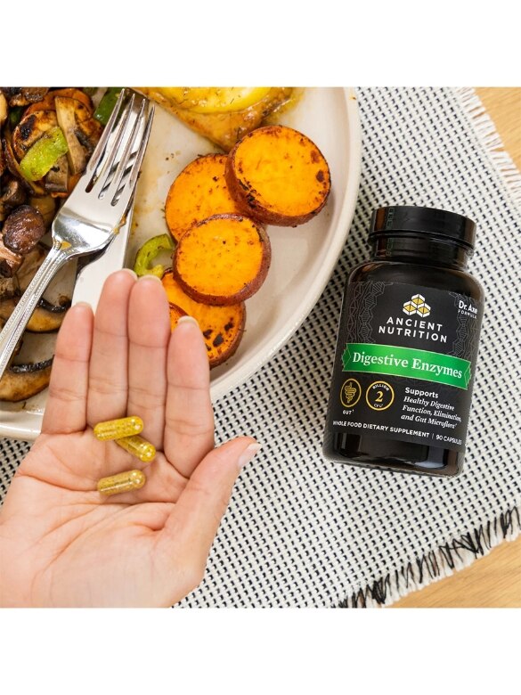 Digestive Enzymes - 90 Capsules - Alternate View 3