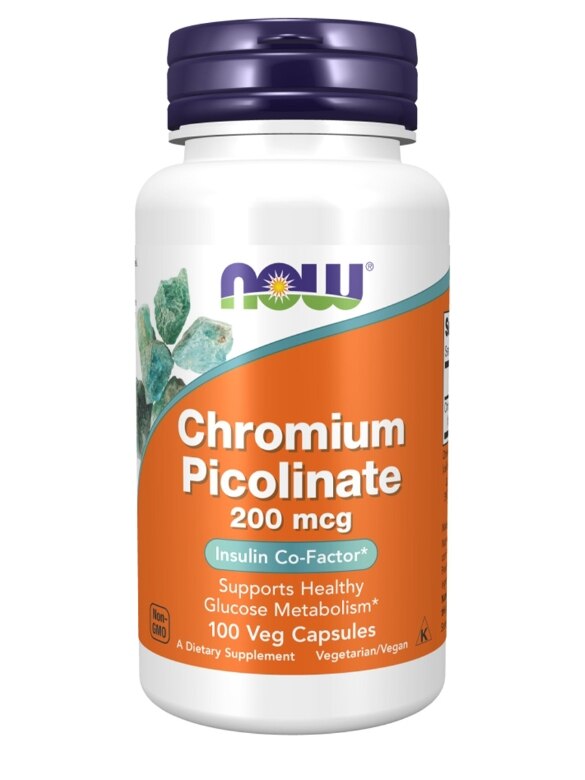 Chromium Picolinate 200 mcg - 100 Capsules