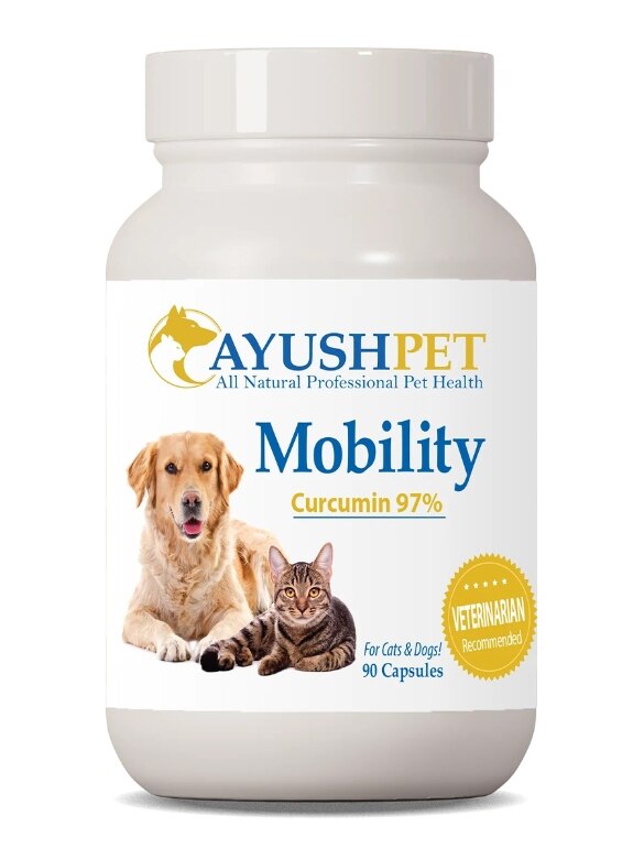Ayush Pet Muscle & Joint Mobility (Curcumin 97%) - 90 Capsules