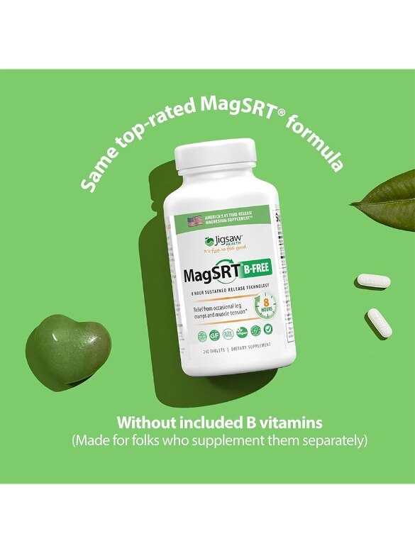 MagSRT® B-Free (Magnesium with SRT) - 240 Tablets - Alternate View 3