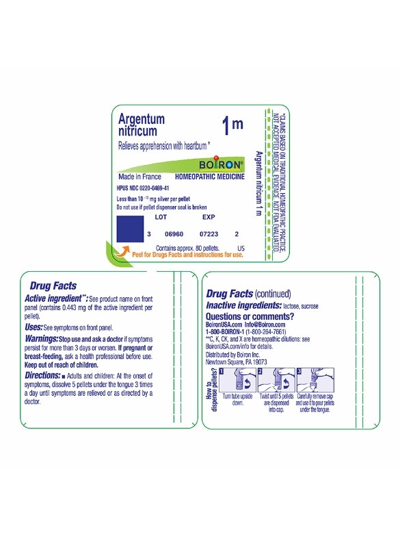 Argentum Nitricum 1m - 1 Tube (approx. 80 pellets) - Alternate View 1