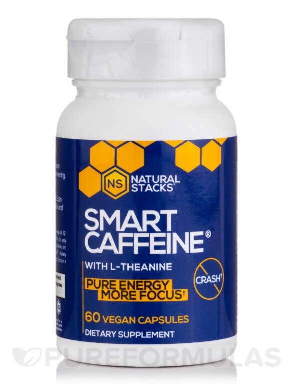 Smart Caffeine® with L-Theanine - 60 Vegetarian Capsules
