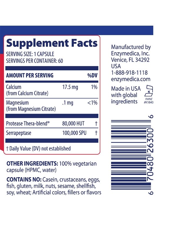 SerraGold™ - 60 Capsules - Alternate View 1